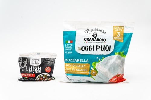 Mozzarella Granarolo High Protein e mozzarella Granarolo Ora puoi
